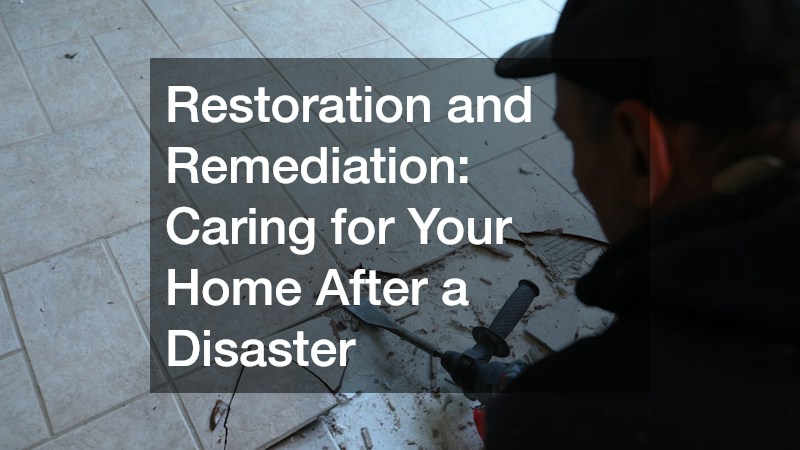 Restoration and Remediation: Caring for Your Home After a Disaster